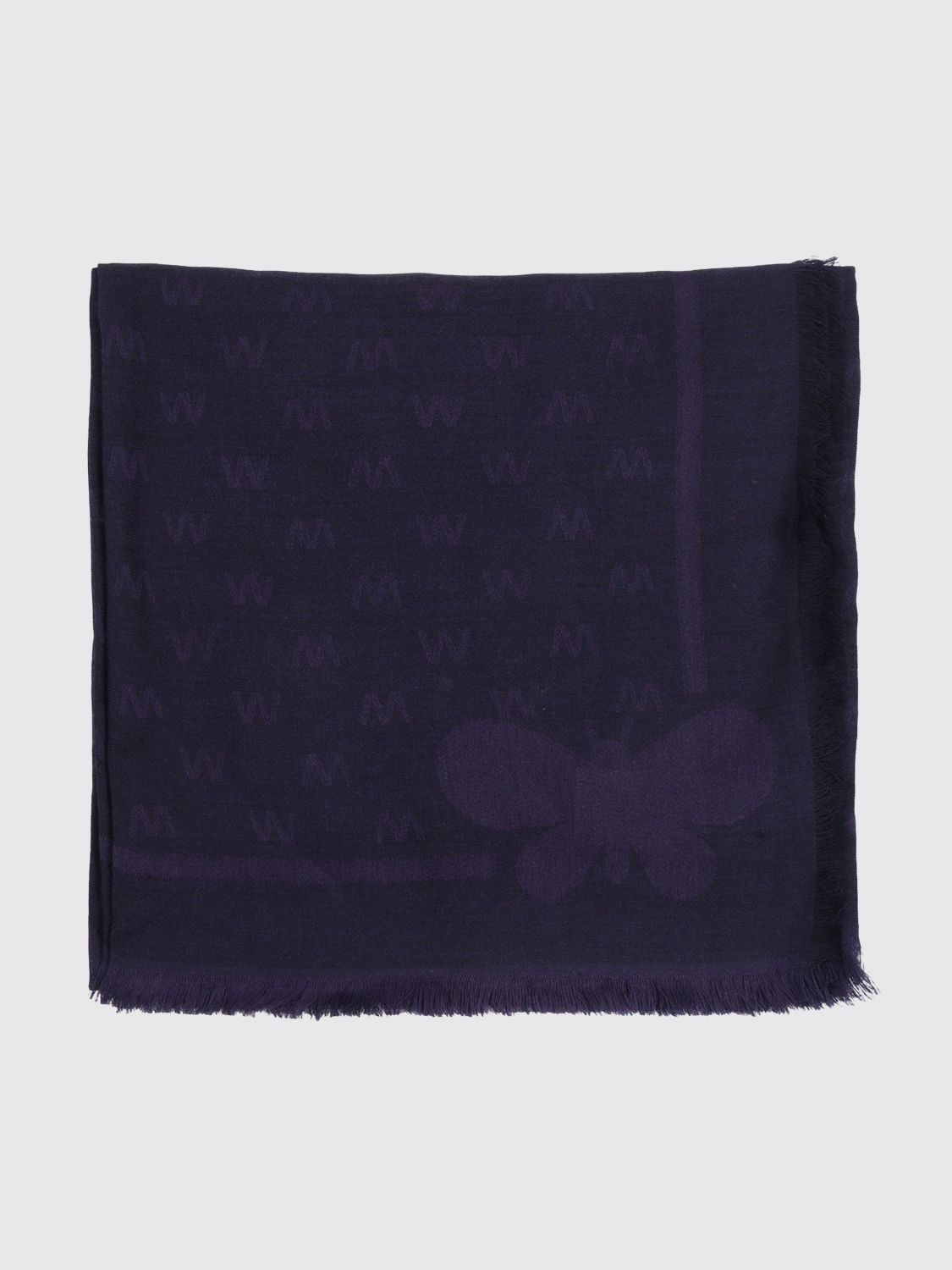 Weekend Max Mara Scarf Woman Blue WEEKEND MAX MARA