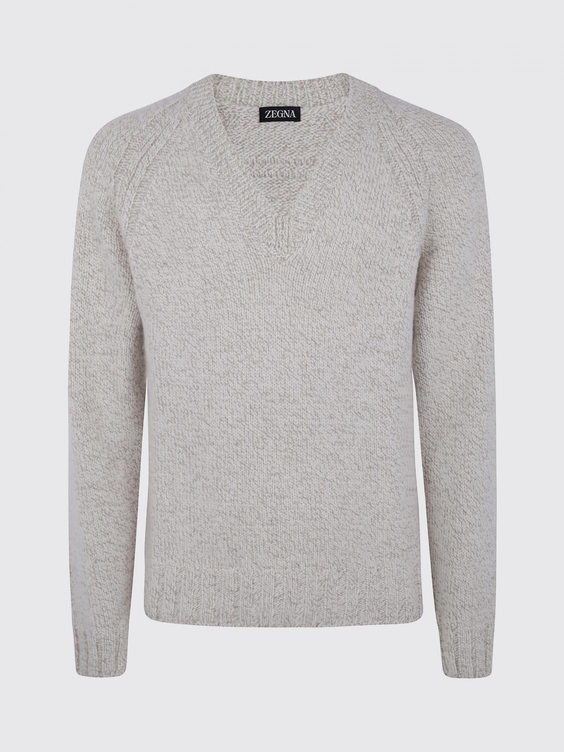 Zegna Sweater Men Natural ZEGNA