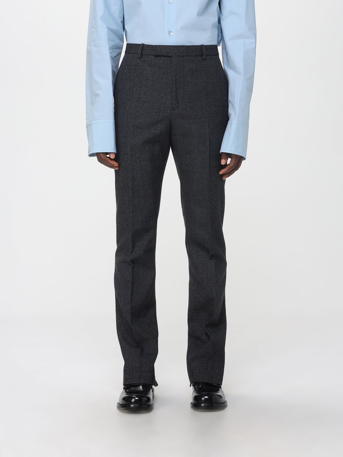 Gucci Pants Men Grey GUCCI