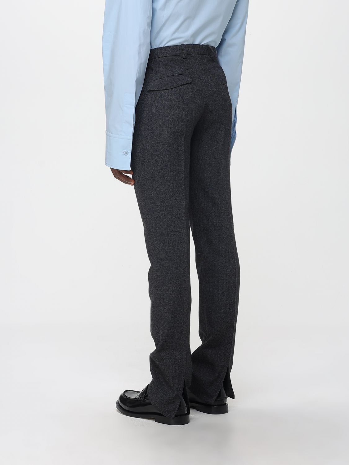 Gucci Pants Men Grey GUCCI