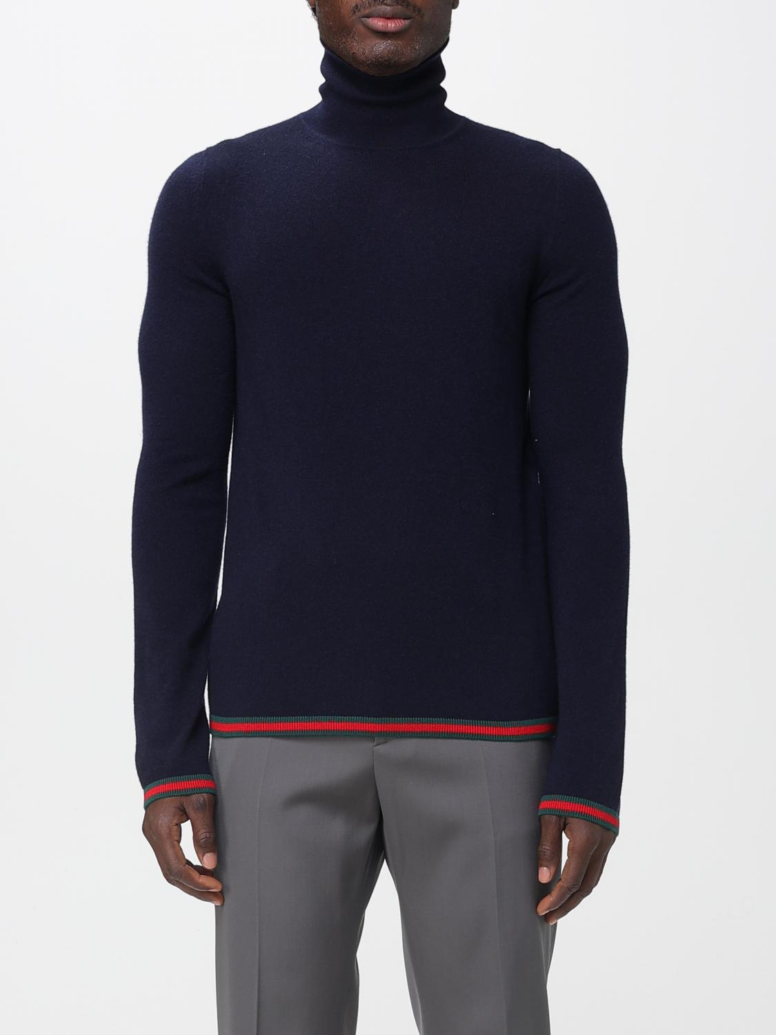 Gucci Sweater Men Blue GUCCI