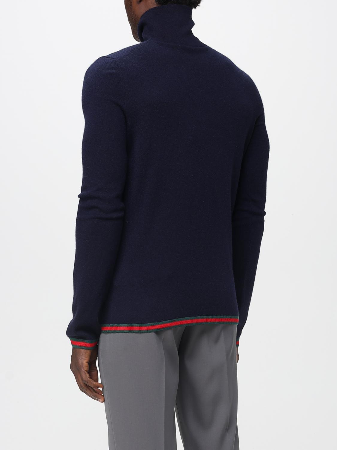 Gucci Sweater Men Blue GUCCI