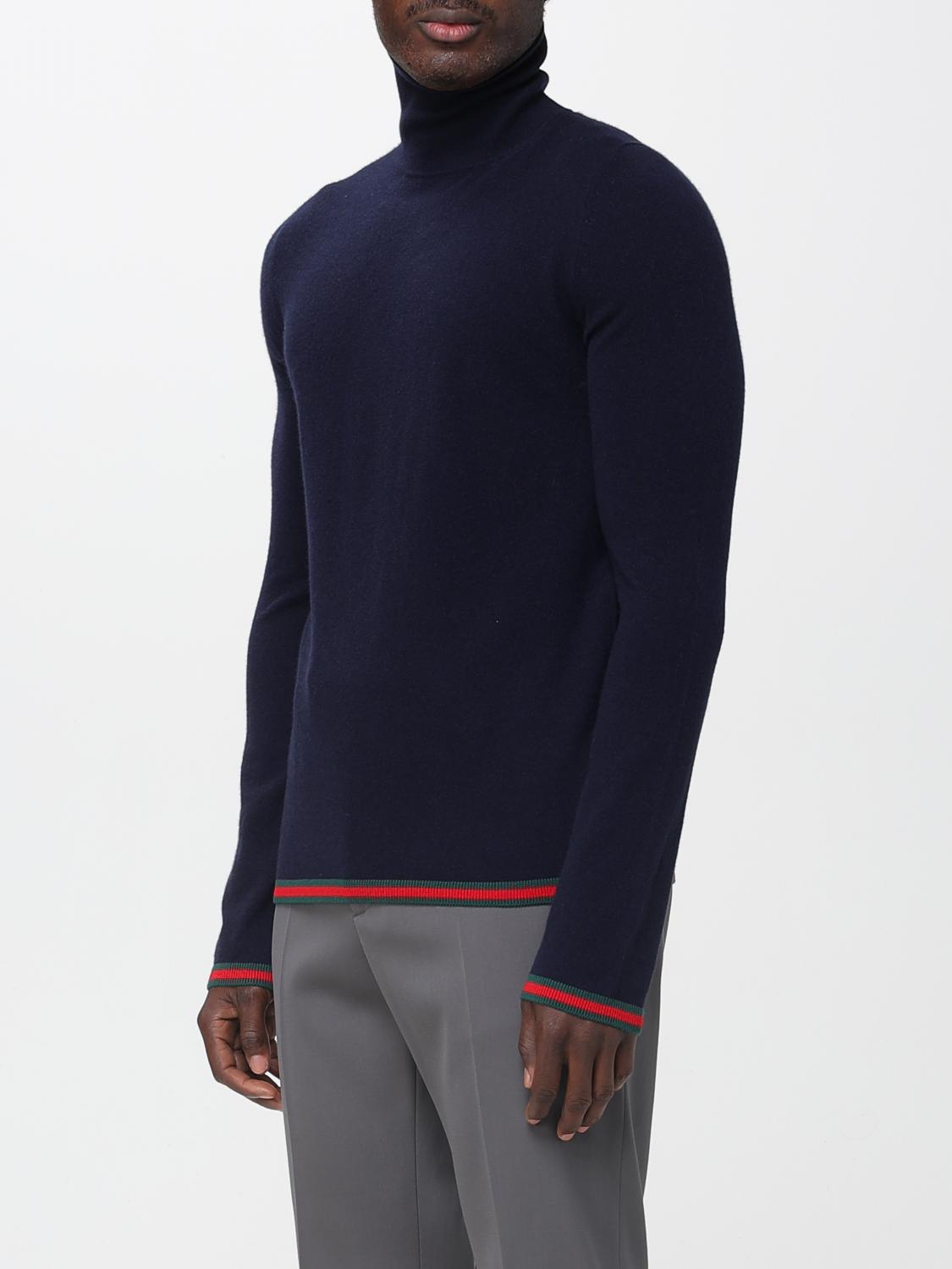 Gucci Sweater Men Blue GUCCI