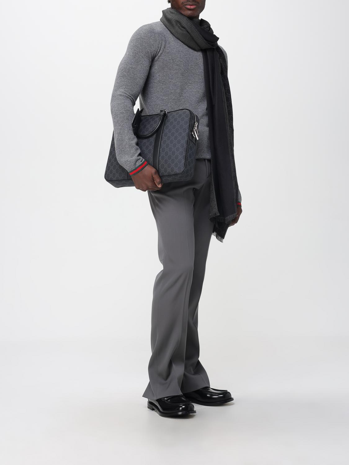 Gucci Sweater Men Grey GUCCI