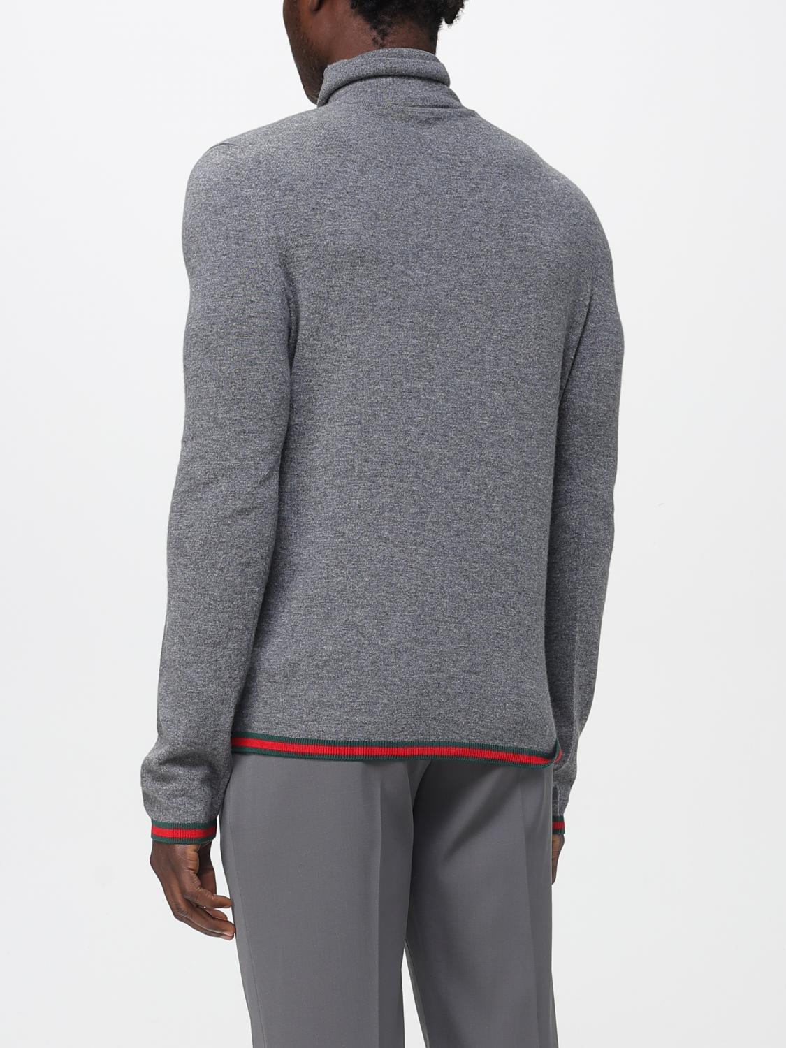 Gucci Sweater Men Grey GUCCI