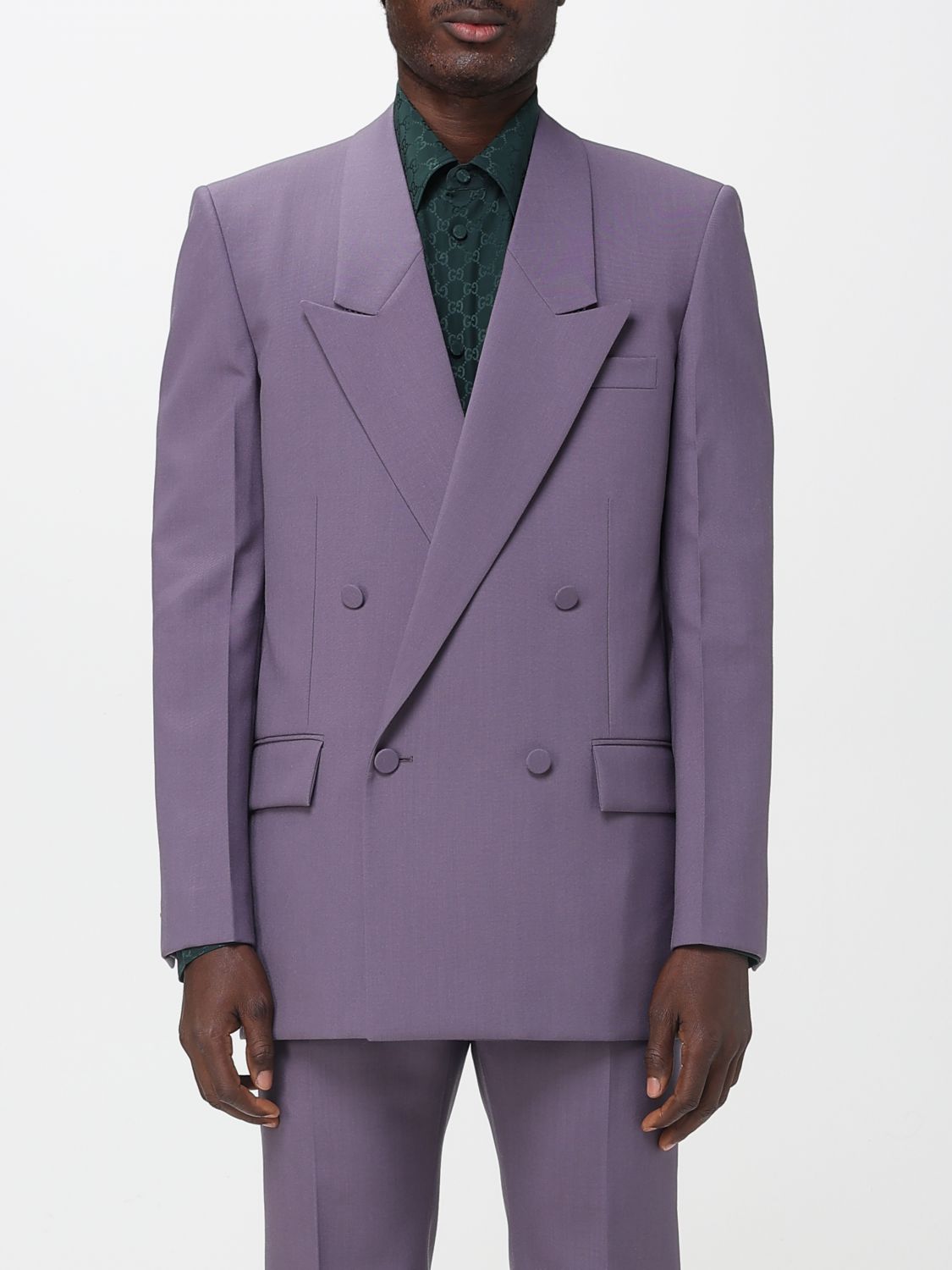 Gucci Jacket Men Violet GUCCI