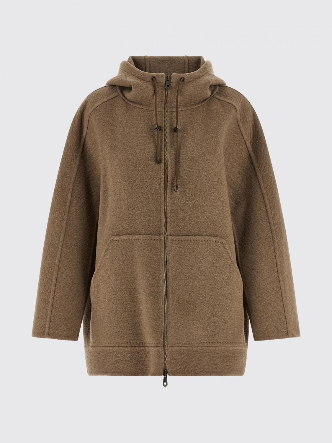 Max Mara Coat Woman Sand MAX MARA
