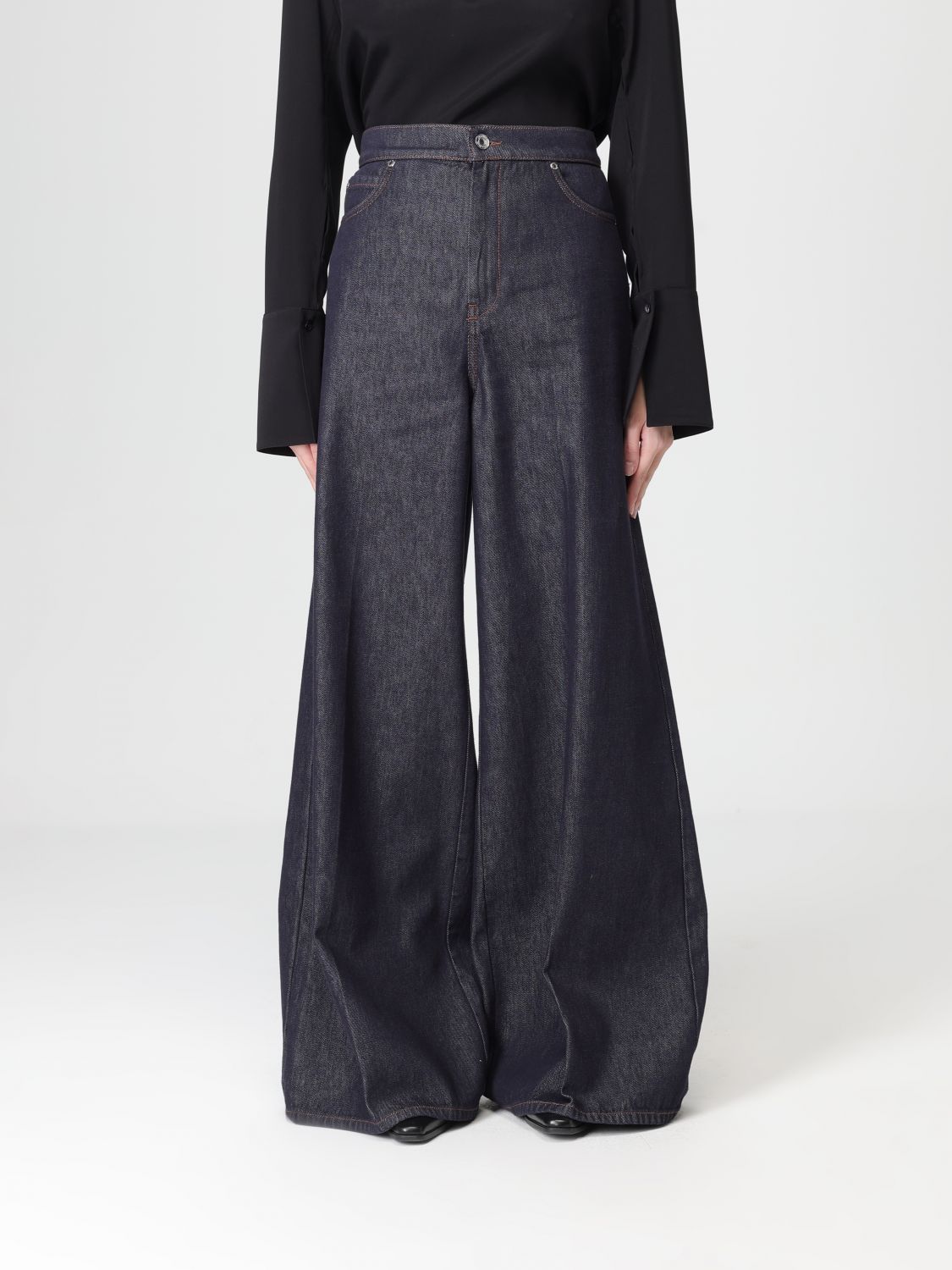 Max Mara Jeans Woman Blue MAX MARA