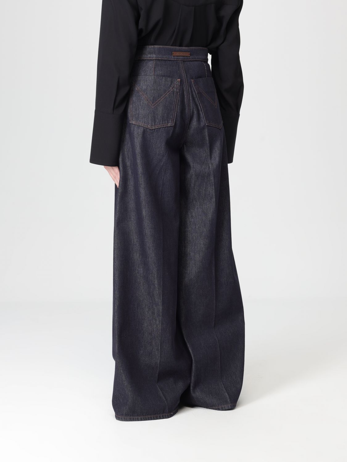 Max Mara Jeans Woman Blue MAX MARA