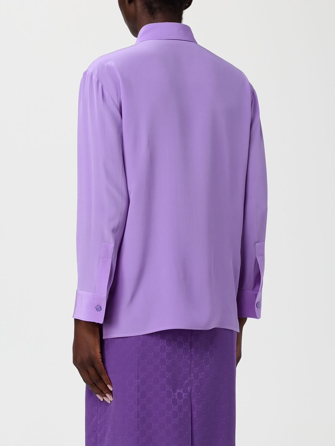 Gucci Shirt Woman Violet GUCCI