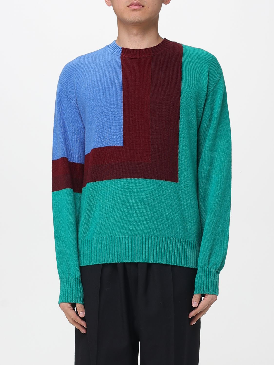 Loewe Sweater Men Burgundy