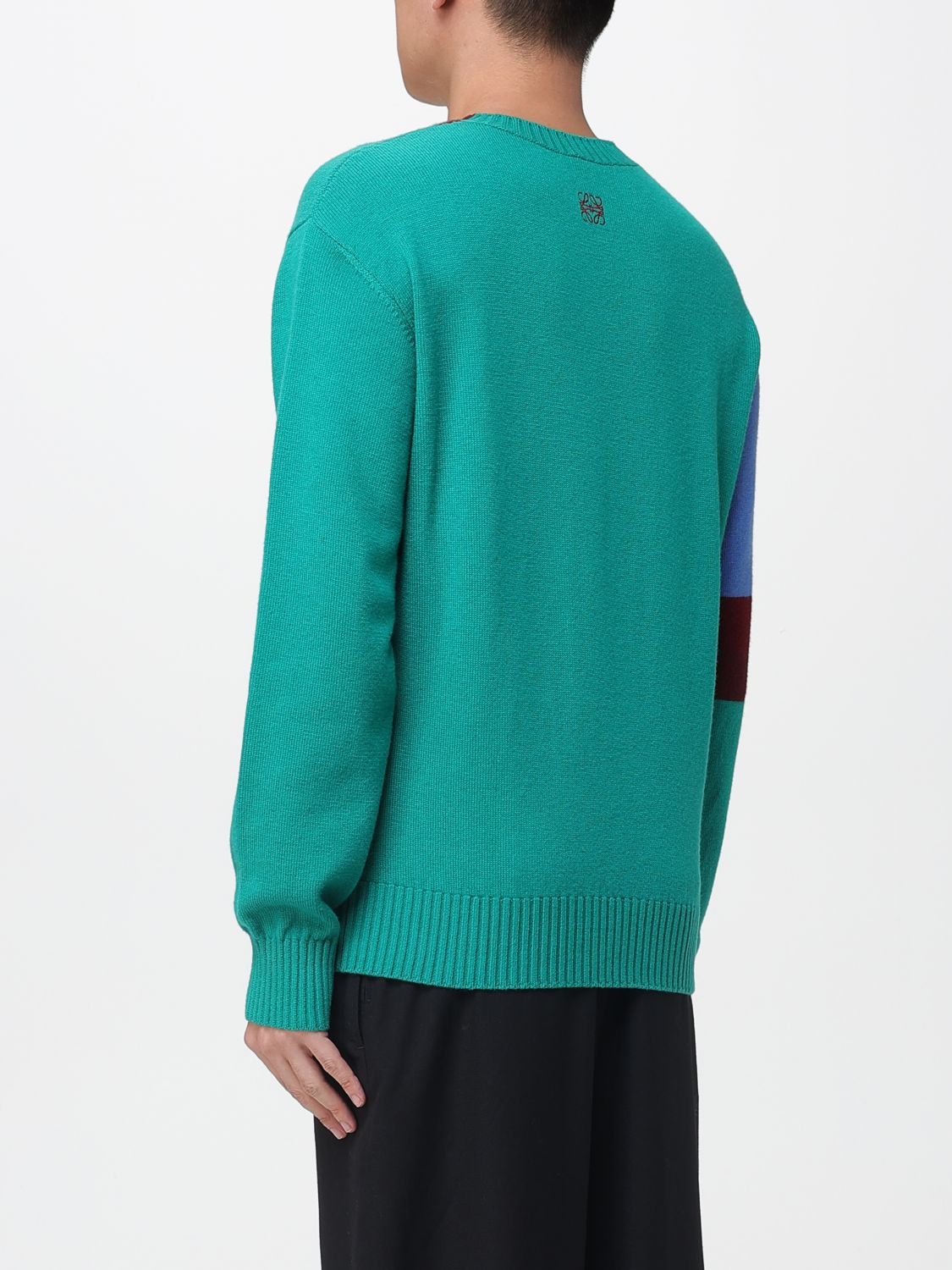 Loewe Sweater Men Burgundy