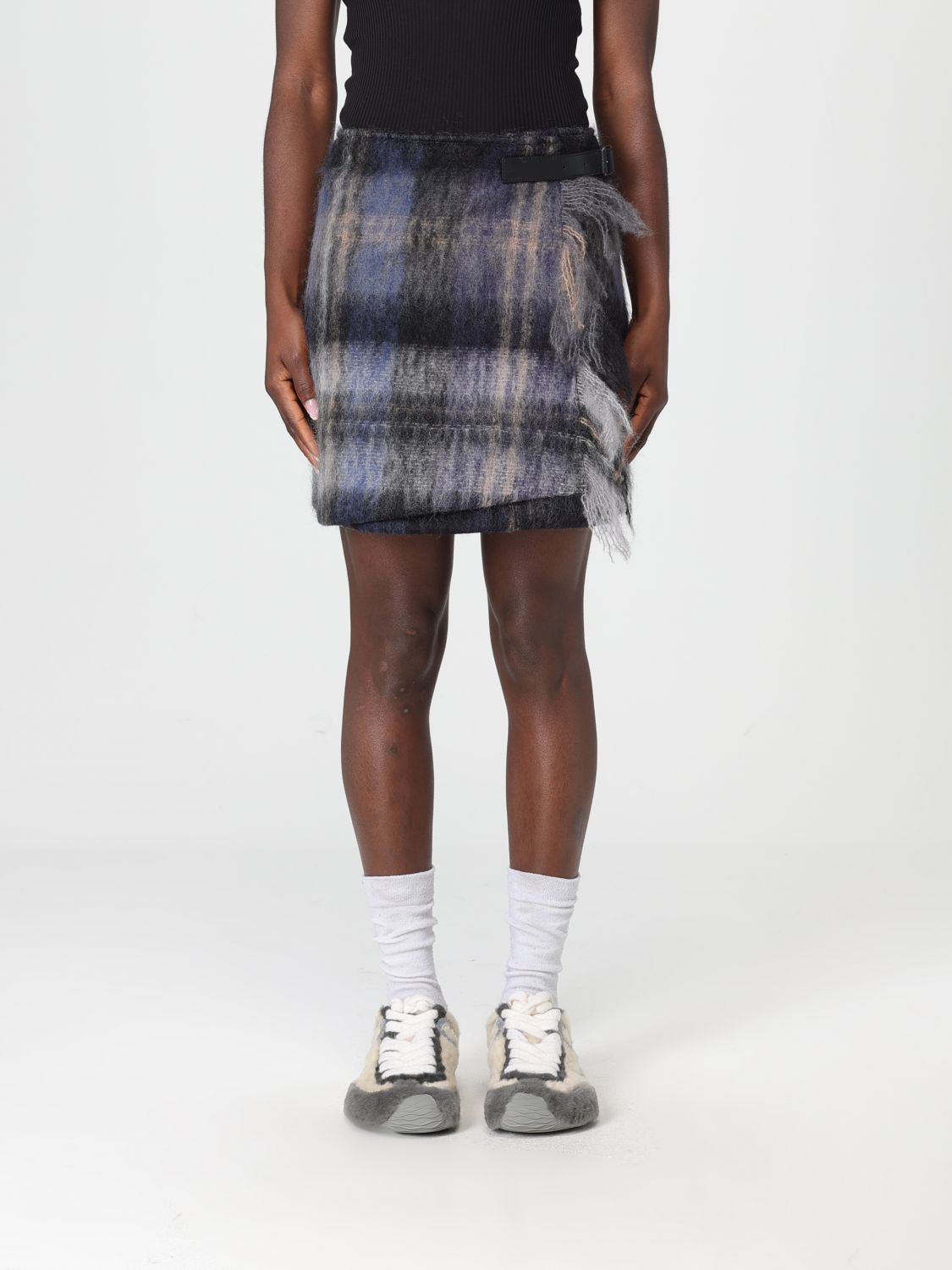 Loewe Skirt Woman Blue LOEWE