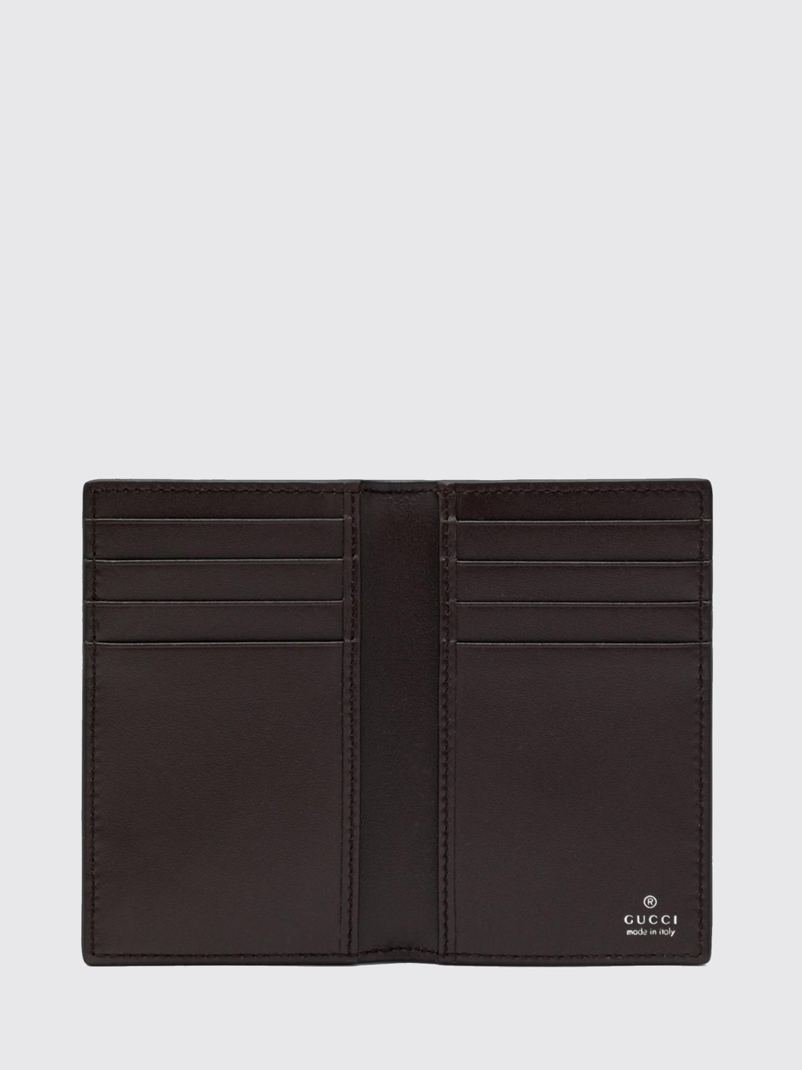 Gucci Wallet Men Brown GUCCI