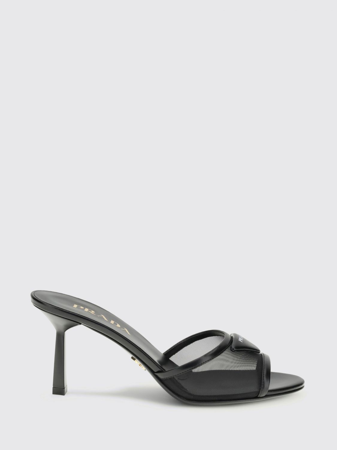 Prada Heeled Sandal Woman Black PRADA