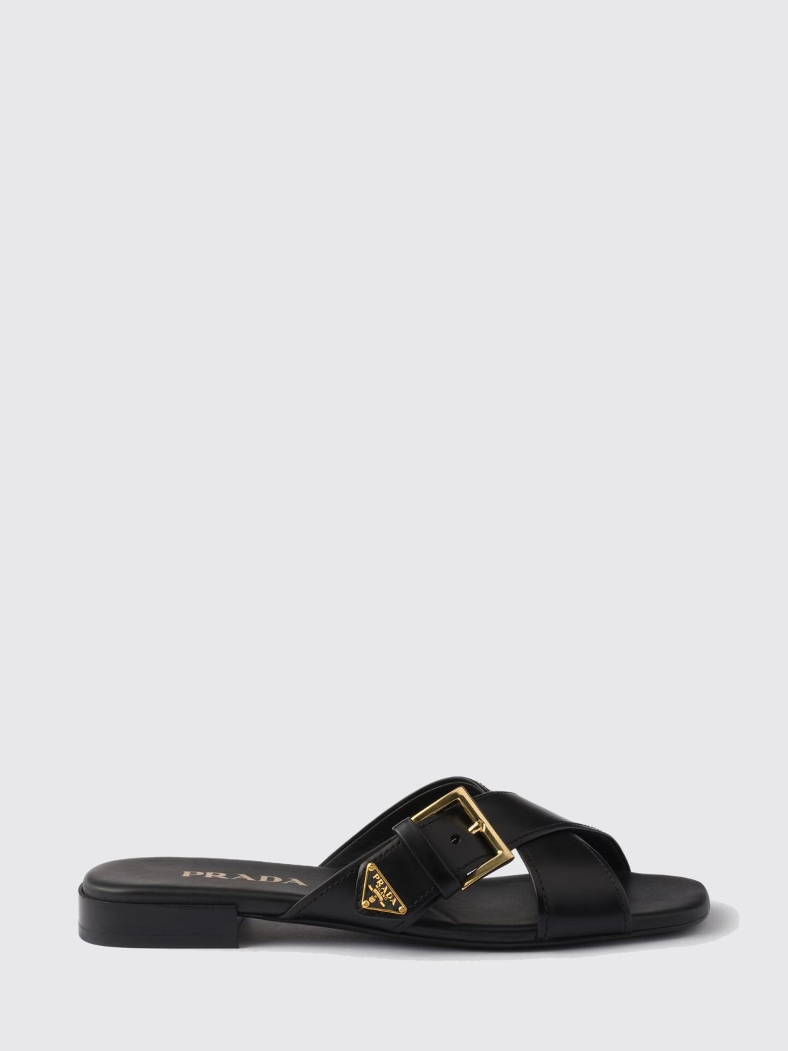 Prada Heeled Sandal Woman Black PRADA