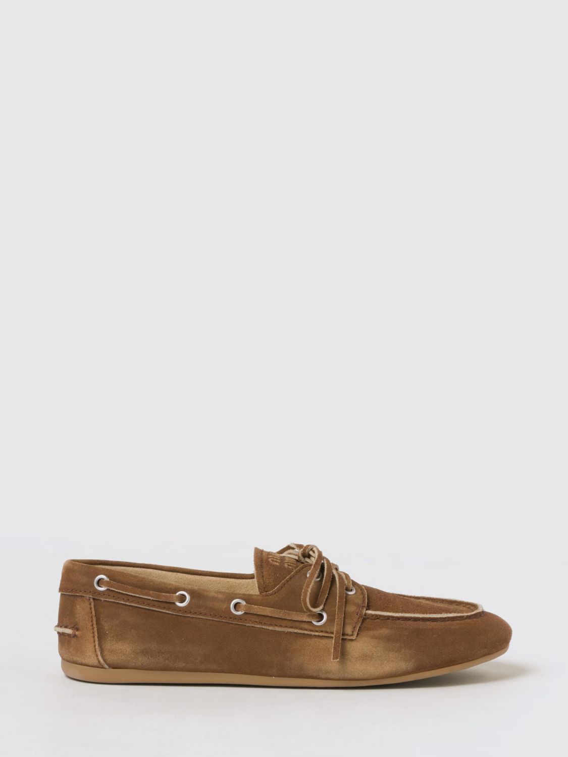 Miu Miu Loafer Woman Cocoa MIU MIU