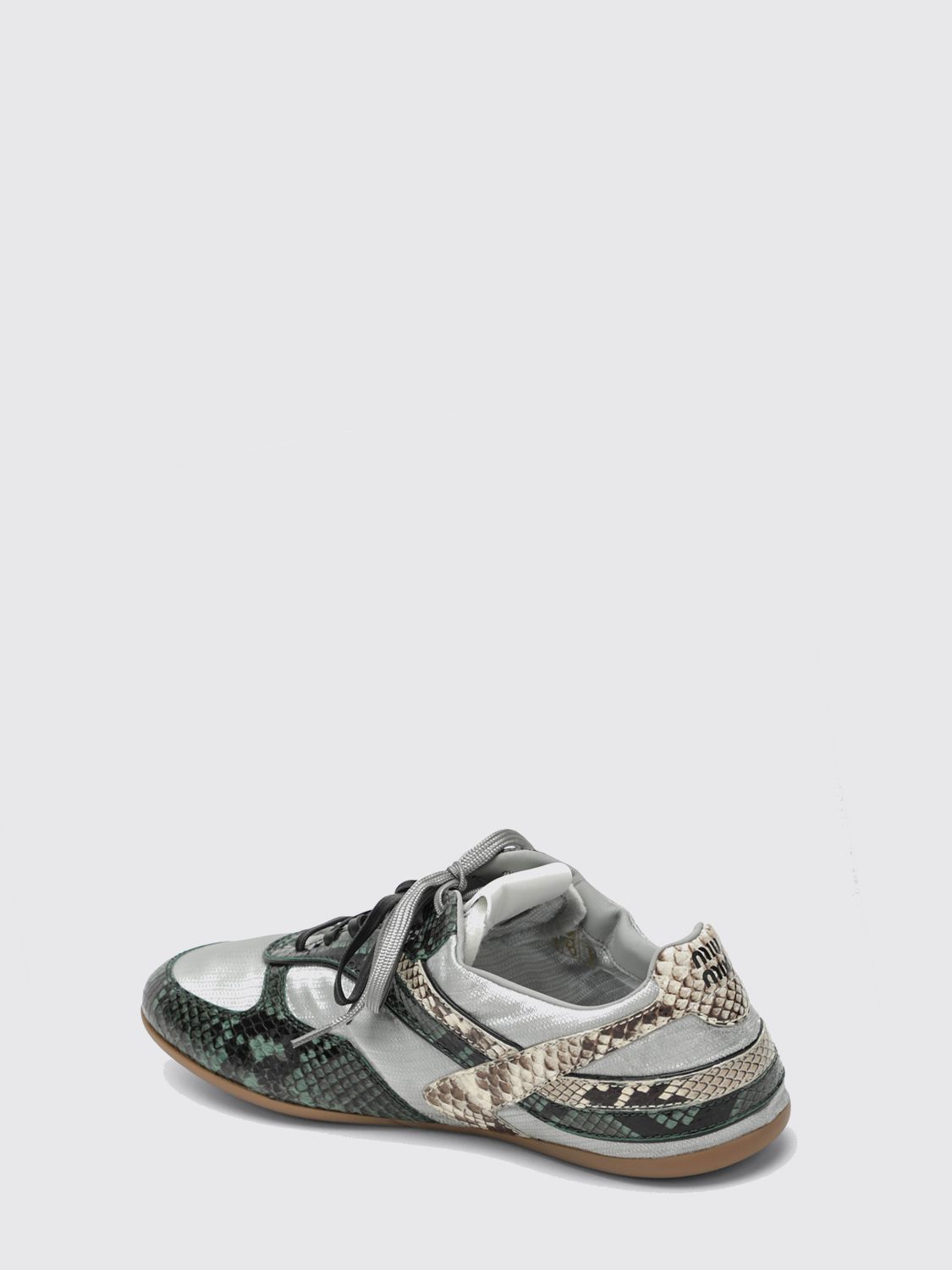 Miu Miu Sneakers Woman Grey MIU MIU