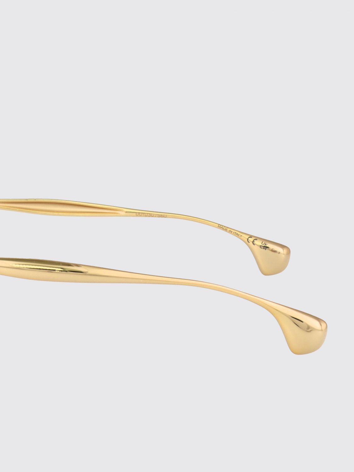 Bottega Veneta Sunglasses Men Gold BOTTEGA VENETA