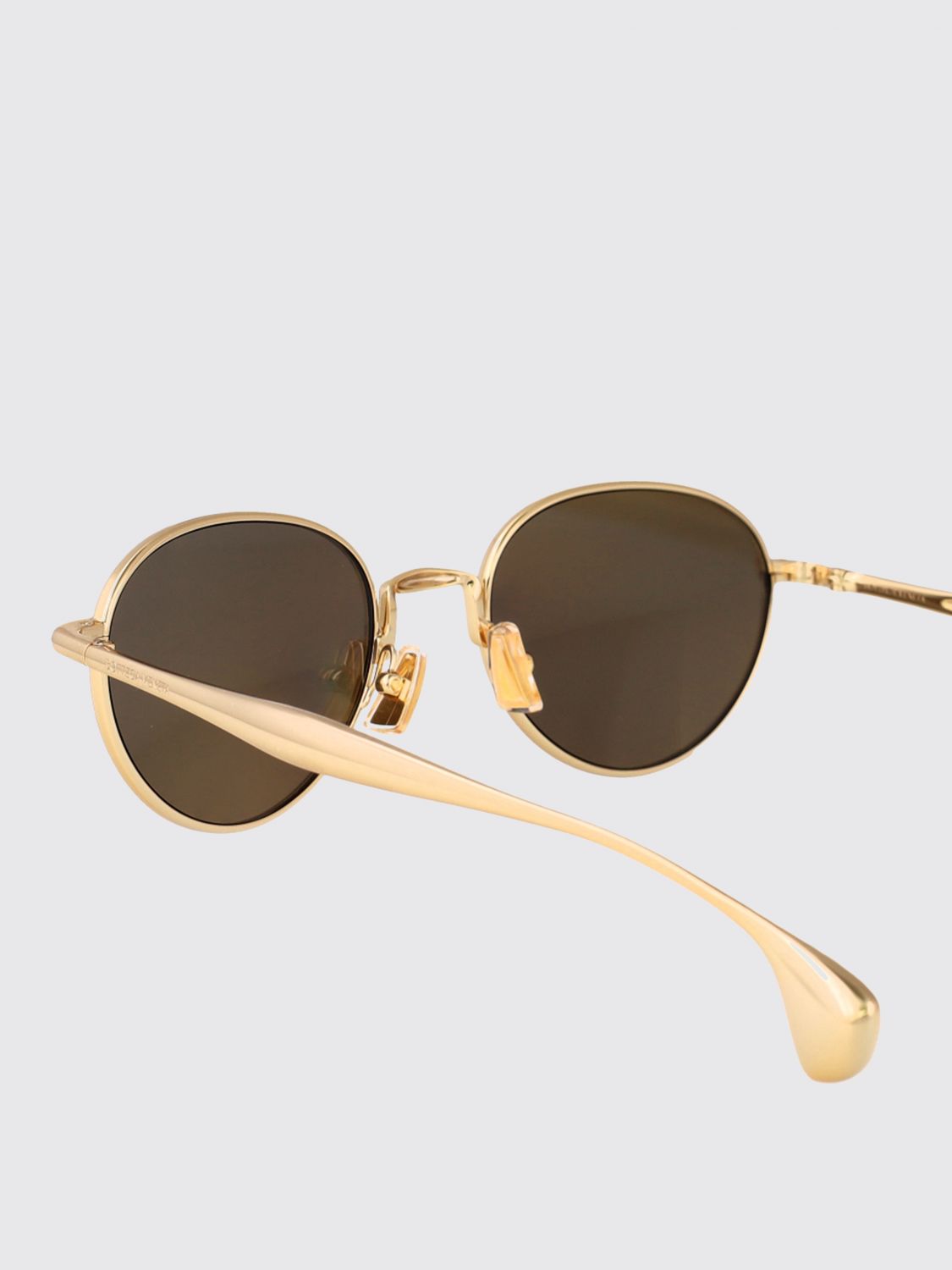 Bottega Veneta Sunglasses Men Gold BOTTEGA VENETA