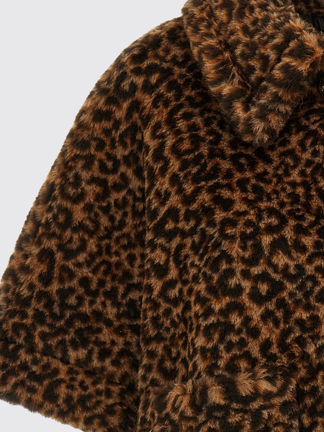 Max Mara Fur Coat Woman Brown MAX MARA