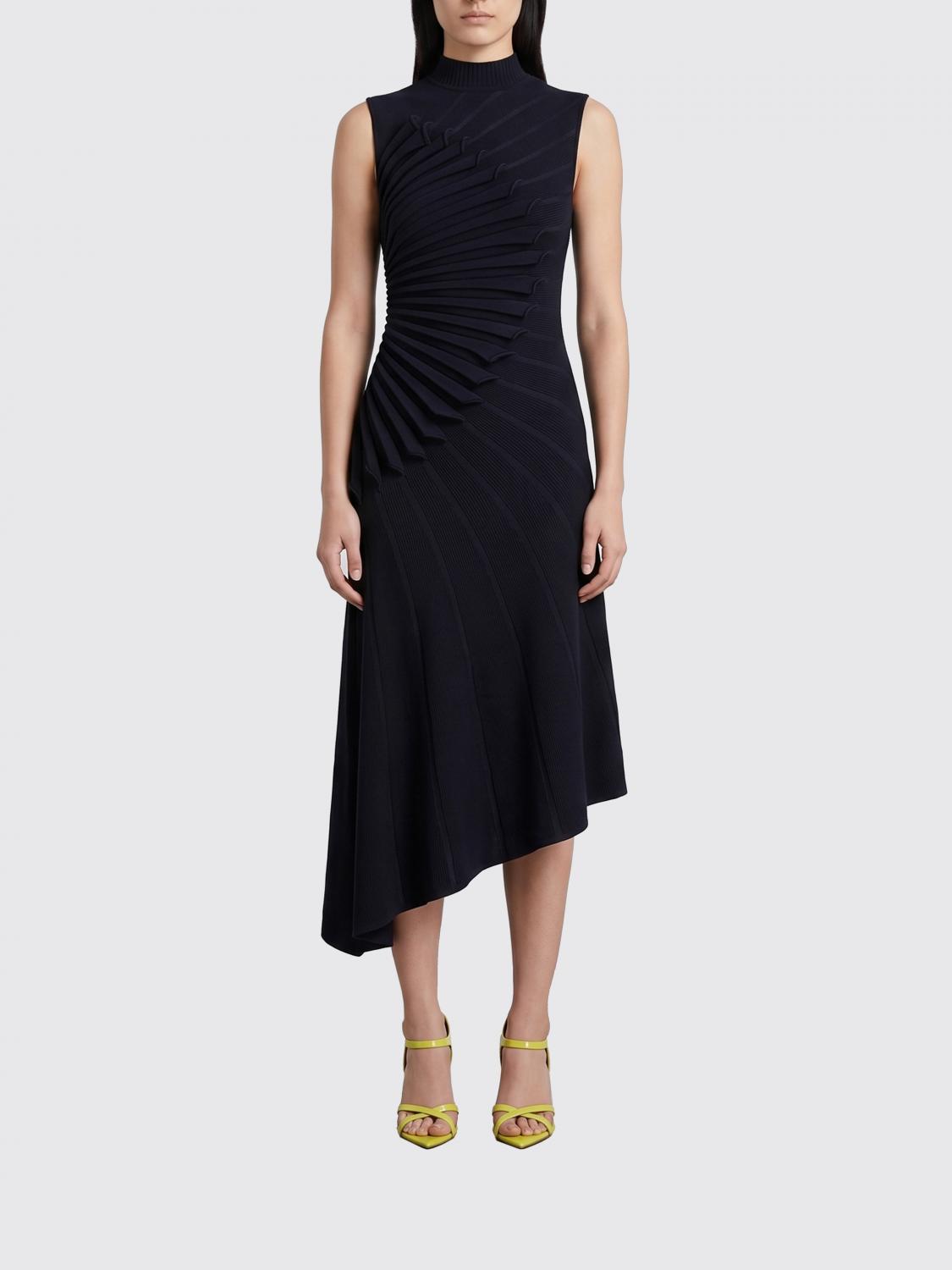 AlaiA Women Virgin Wool Midi Dress Alaia ALAIA
