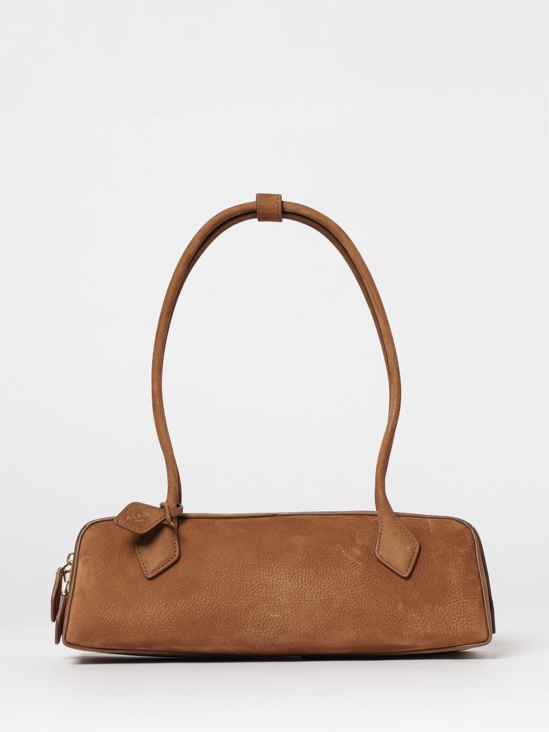 AlaiA Women Le Teckel Medium Hammered Nubuck Bag Alaia ALAIA