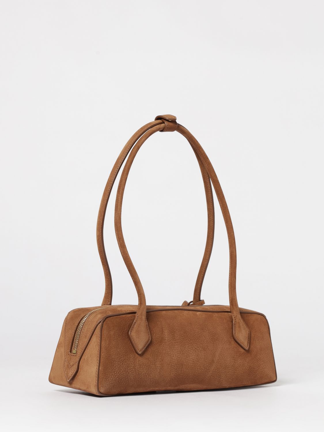 AlaiA Women Le Teckel Medium Hammered Nubuck Bag Alaia ALAIA