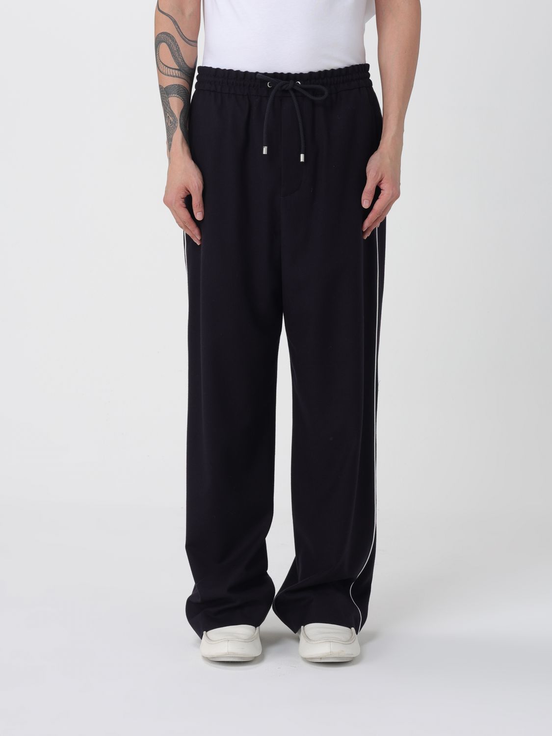 Loewe Pants Men Blue LOEWE