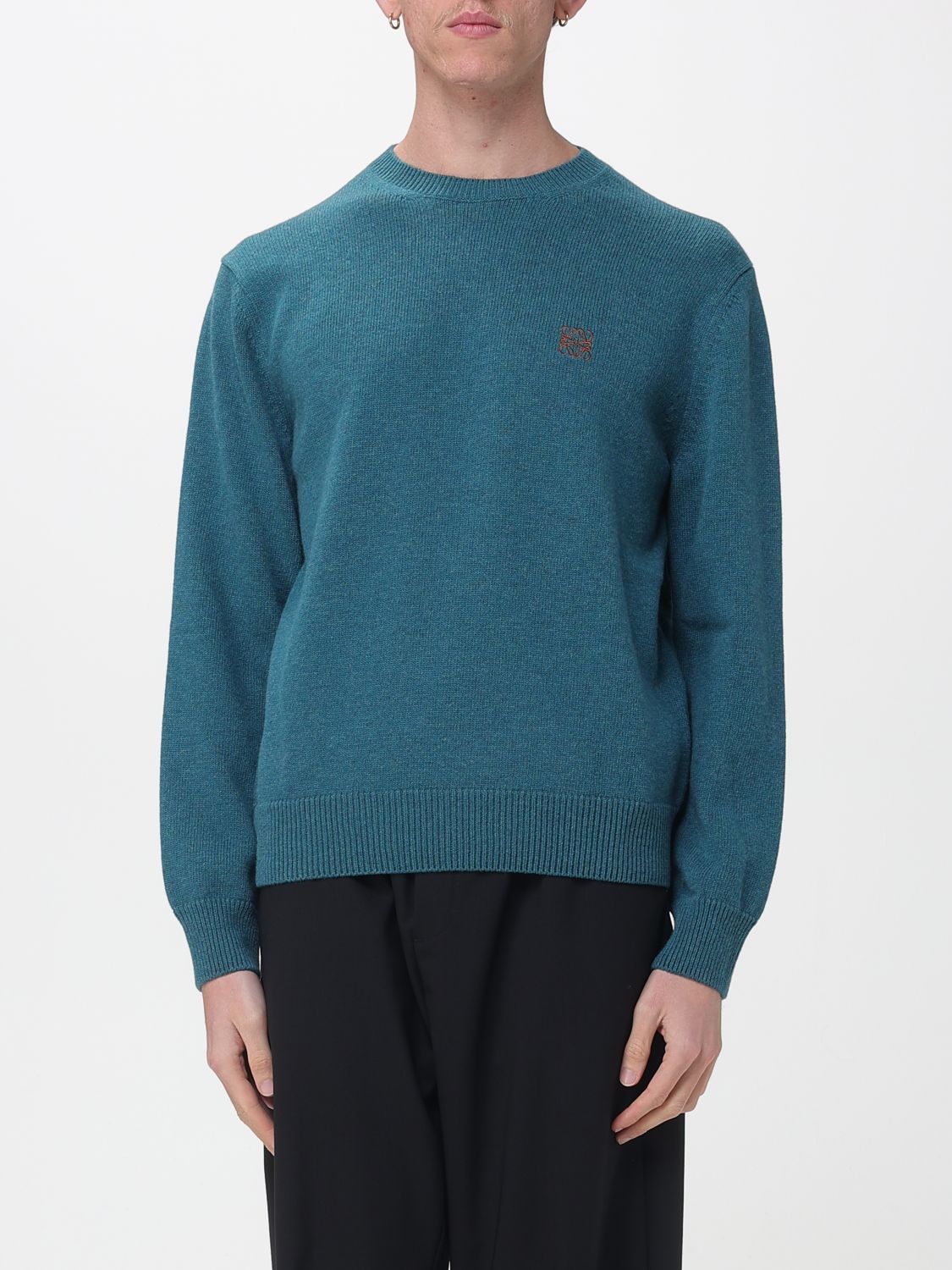 Loewe Sweater Men Green LOEWE