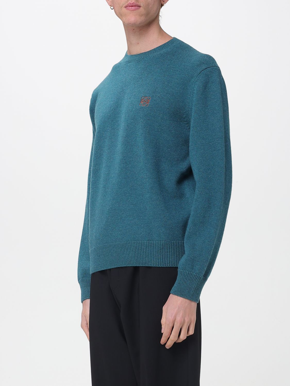 Loewe Sweater Men Green LOEWE