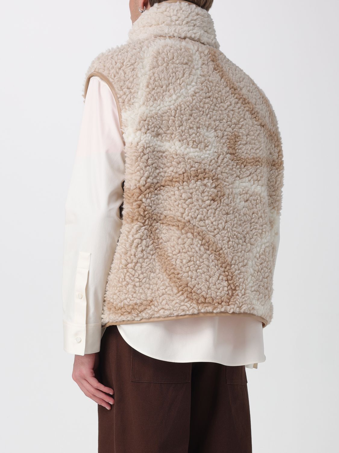 Loewe Suit Vest Men Beige LOEWE