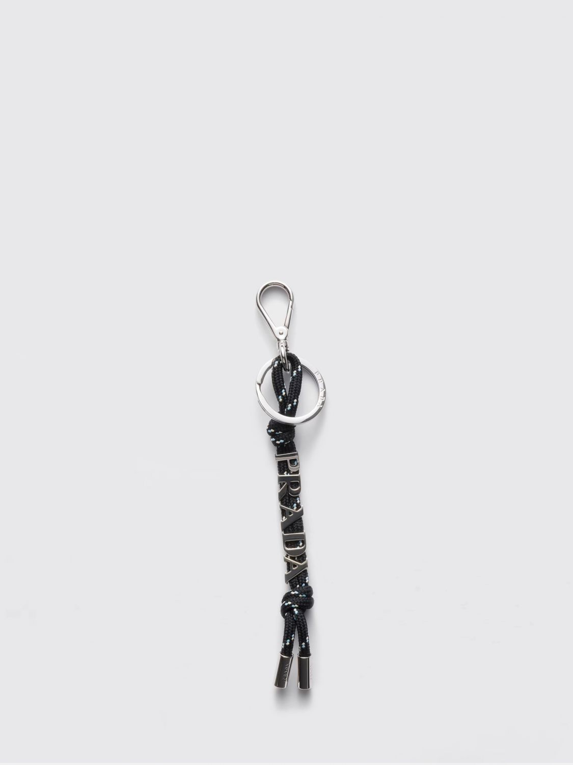 Prada Men Re-Nylon Keychain With Logo Prada PRADA