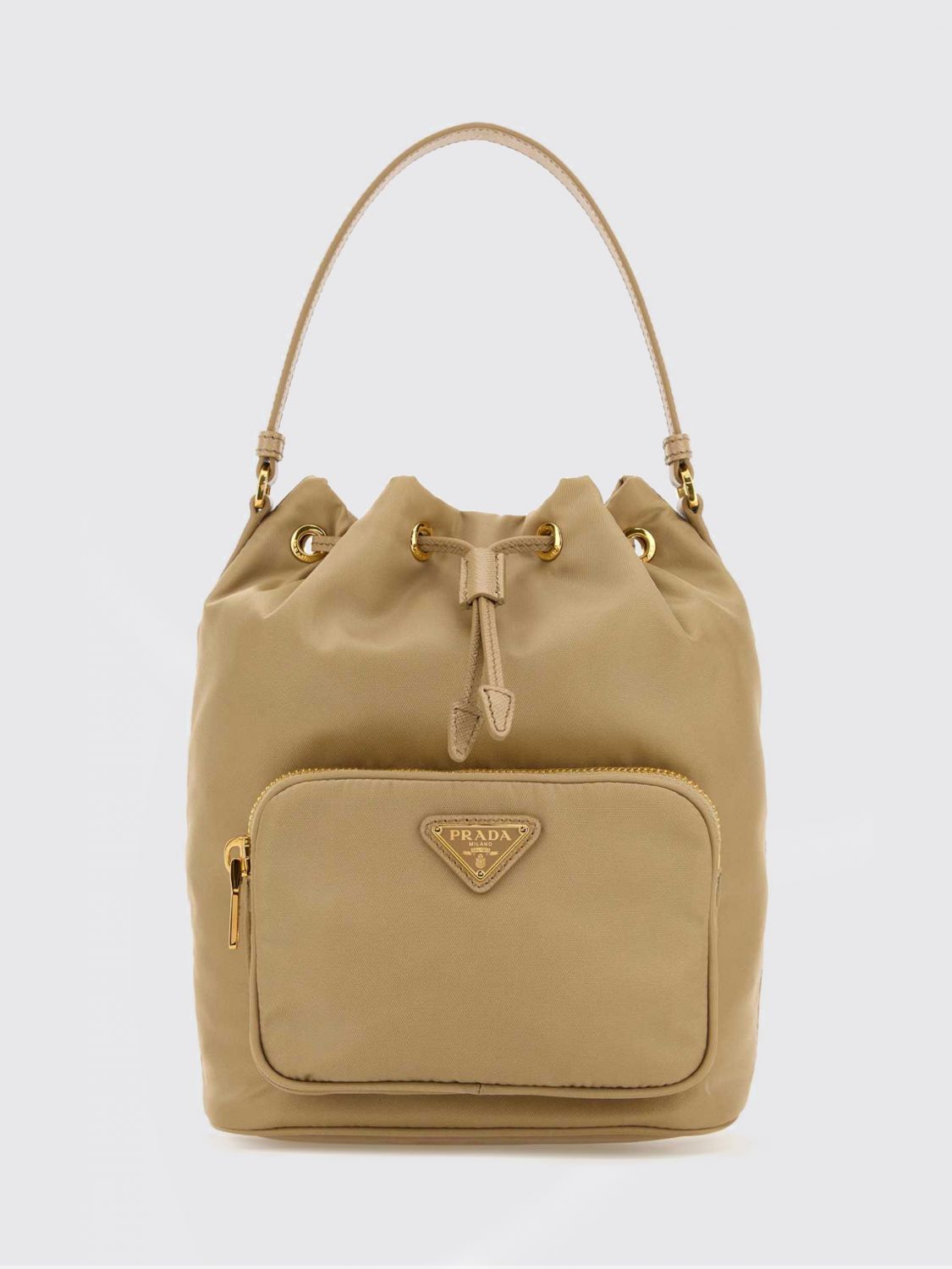 Prada Mini Bag Woman Camel PRADA