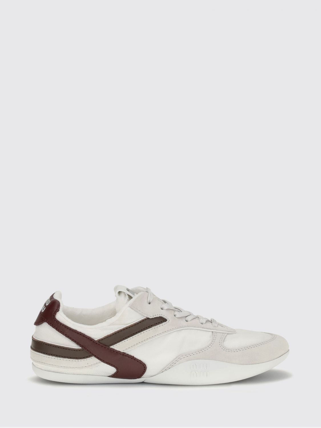 Gymnasium Sneakers Miu Miu In Re-Nylon And Leather MIU MIU