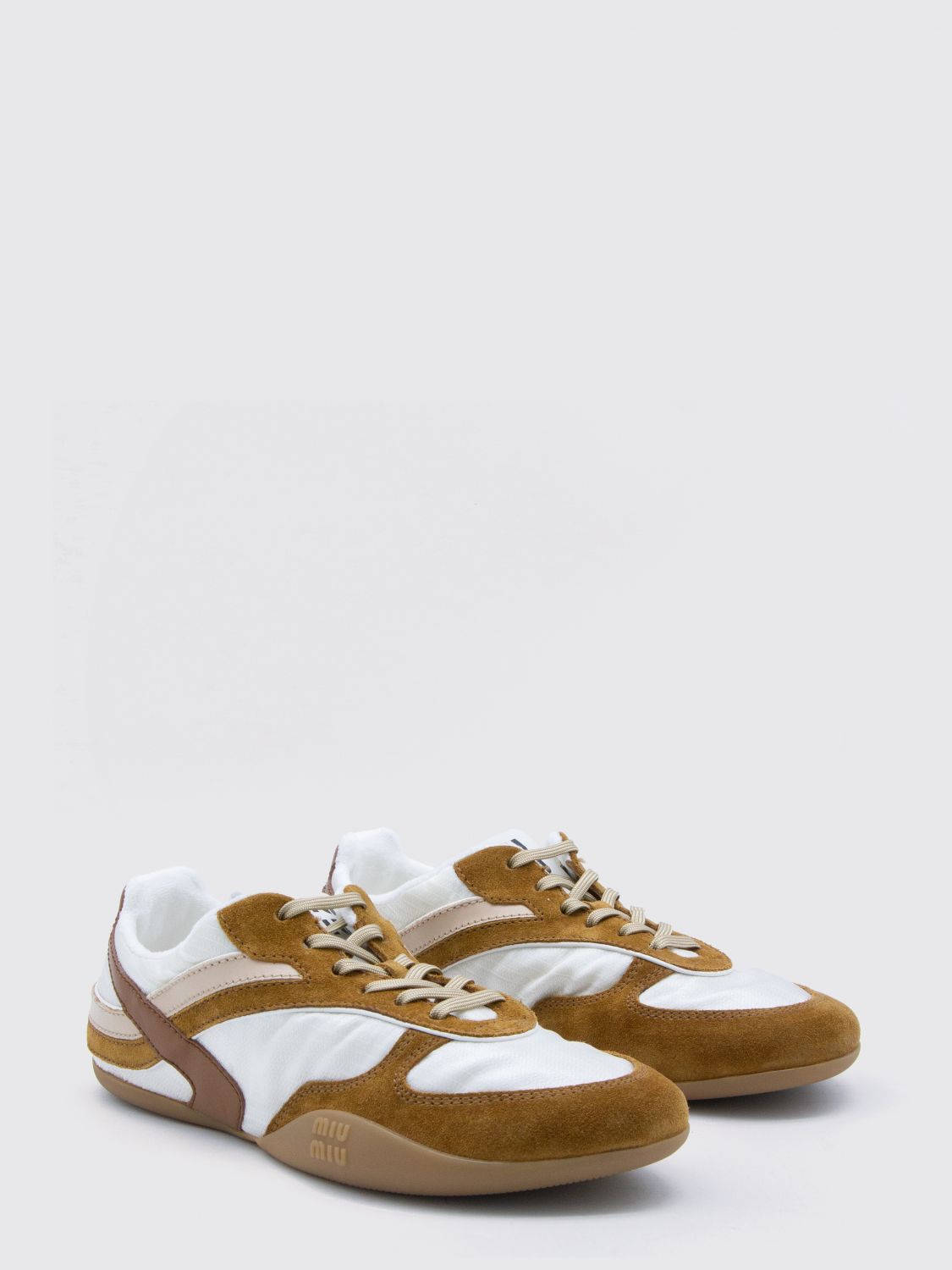 Miu Miu Sneakers Woman Brown MIU MIU