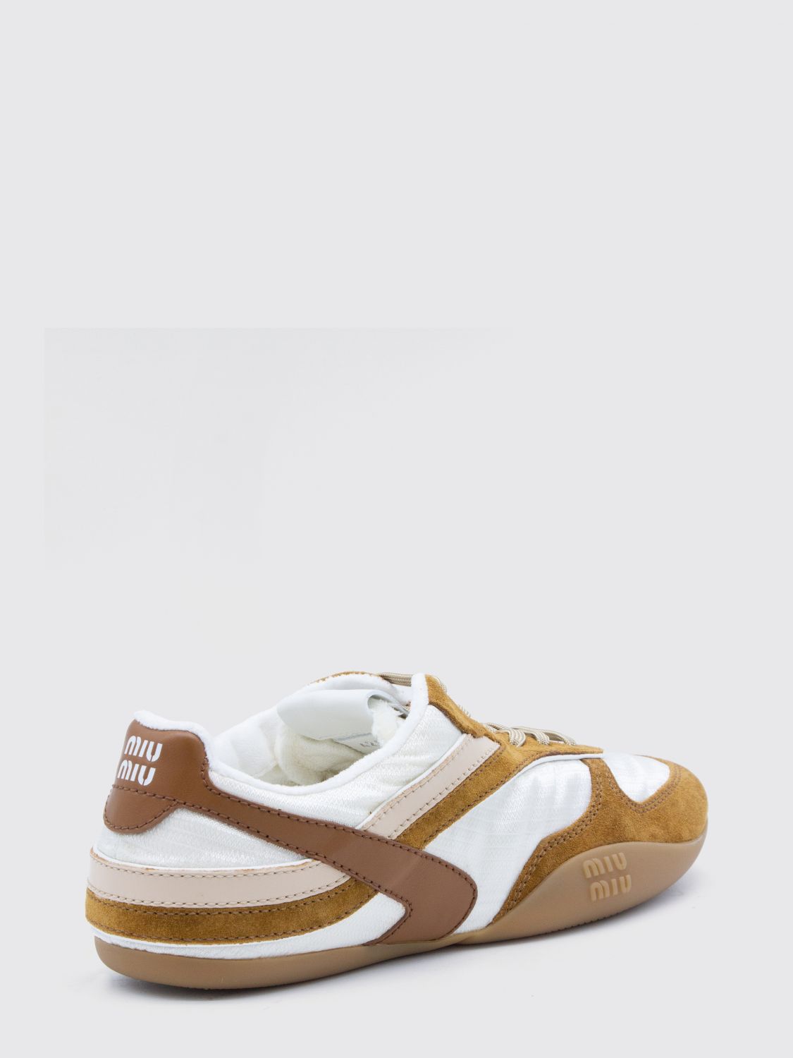 Miu Miu Sneakers Woman Brown MIU MIU