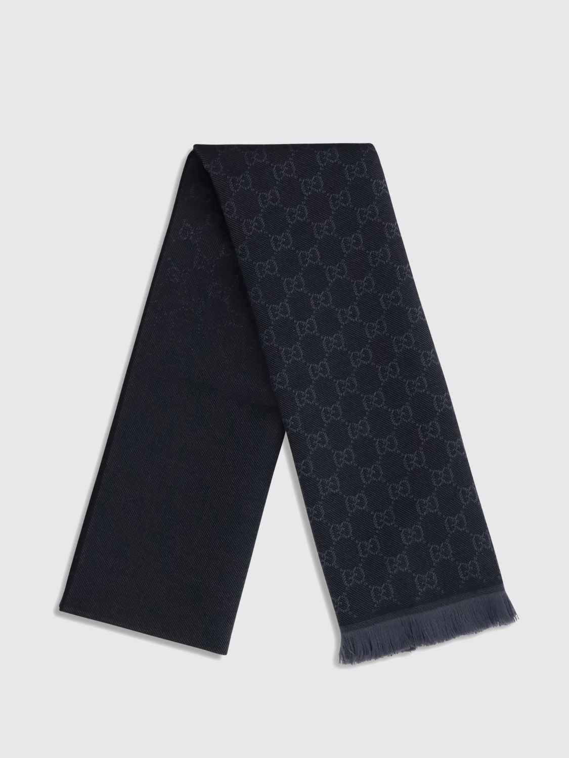 Gucci Scarf Woman Black GUCCI