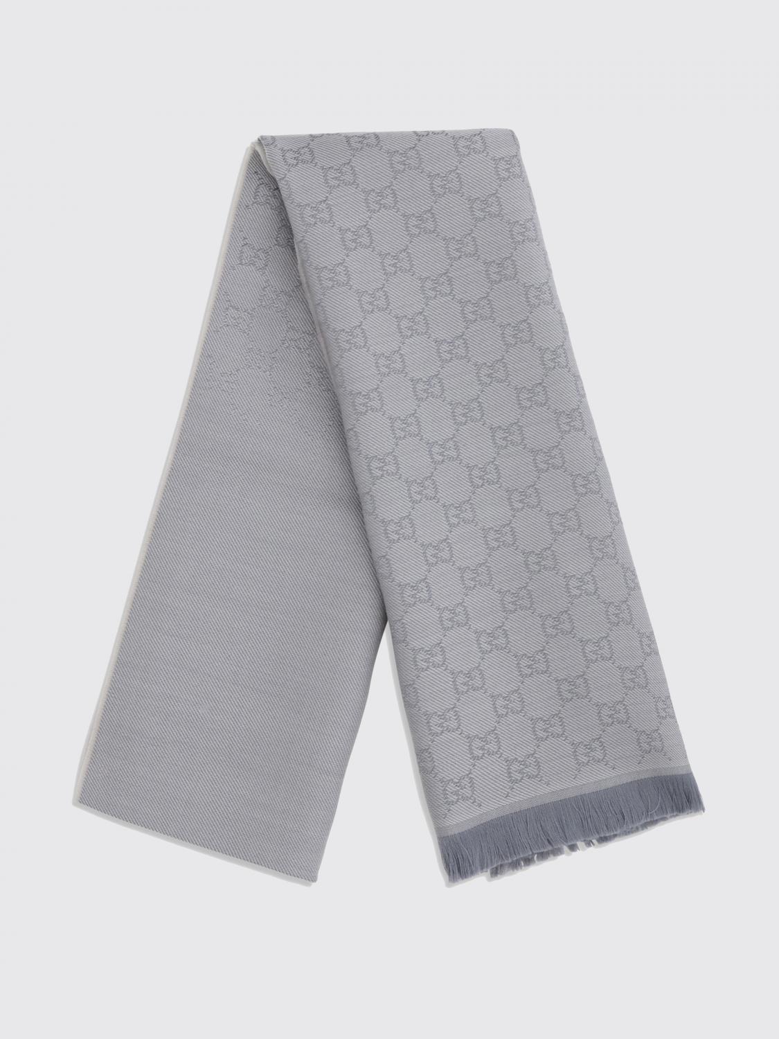 Gucci Scarf Woman Blue GUCCI