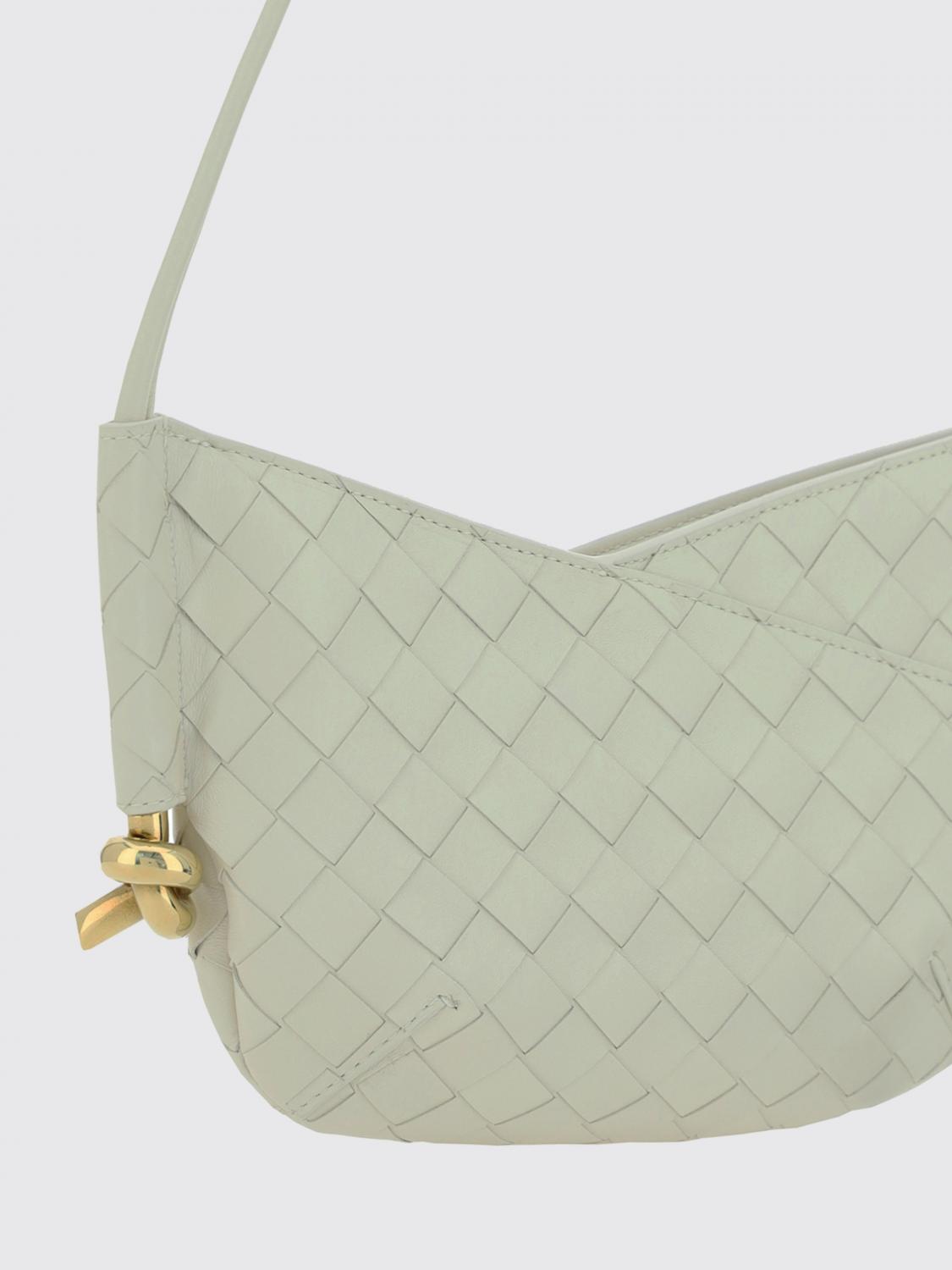 Bottega Veneta Shoulder Bag Woman White BOTTEGA VENETA