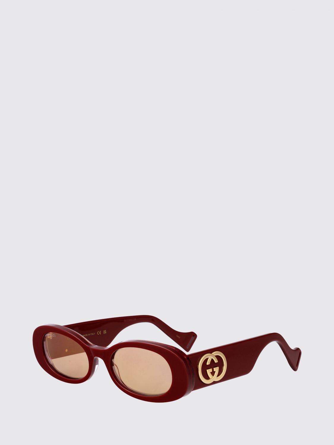 Gucci Sunglasses Woman Burgundy GUCCI