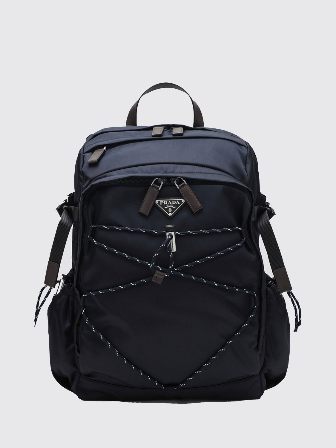 Prada Backpack Men Blue PRADA