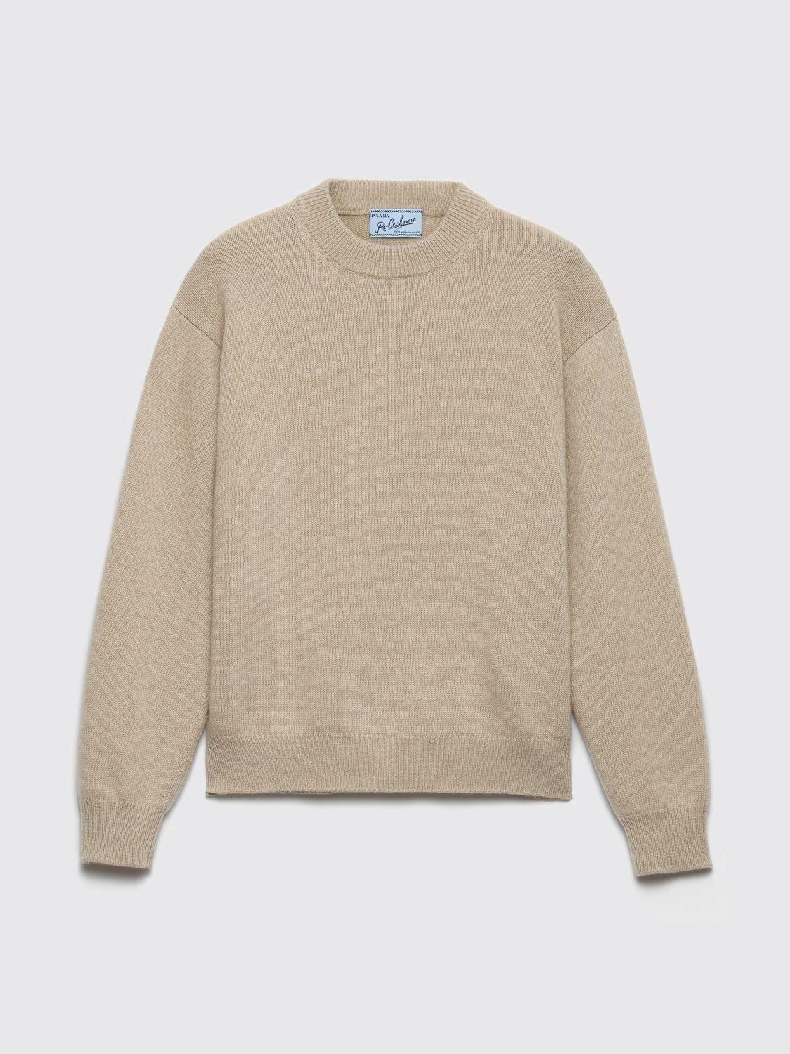 Prada Sweater Men Natural PRADA