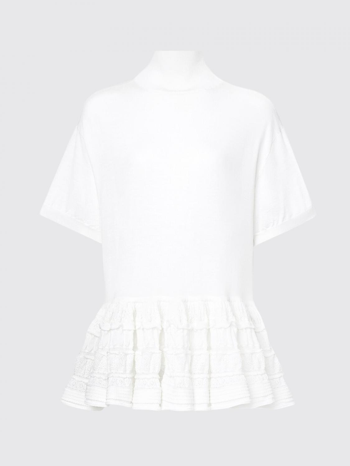 AlaiA Women Virgin Wool Top AlaiA ALAIA