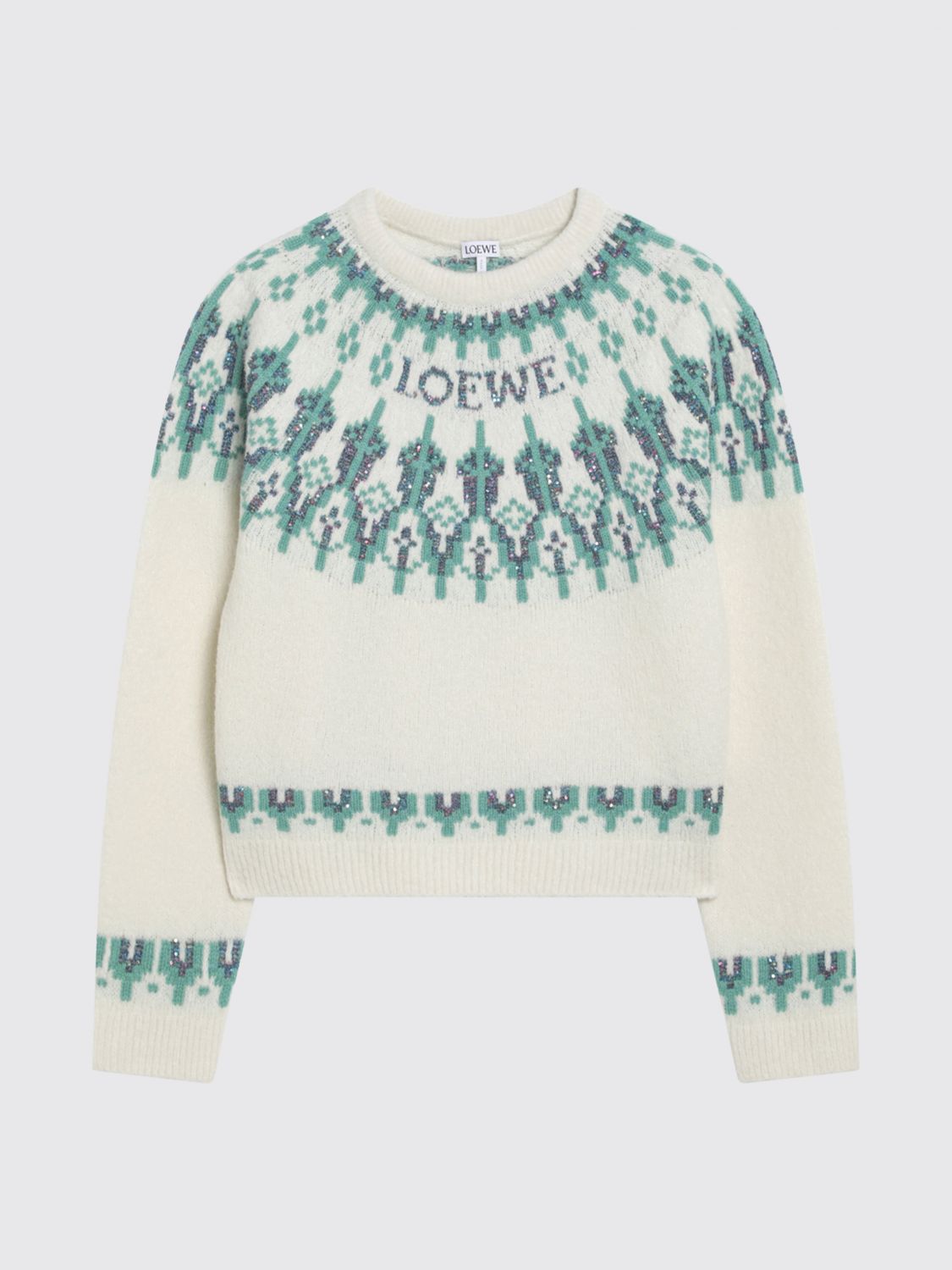 Loewe Sweater Woman White LOEWE