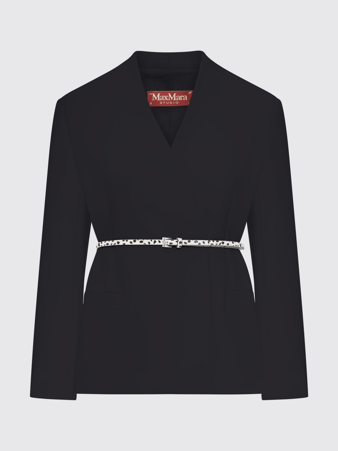 Max Mara Studio Jacket Woman Black