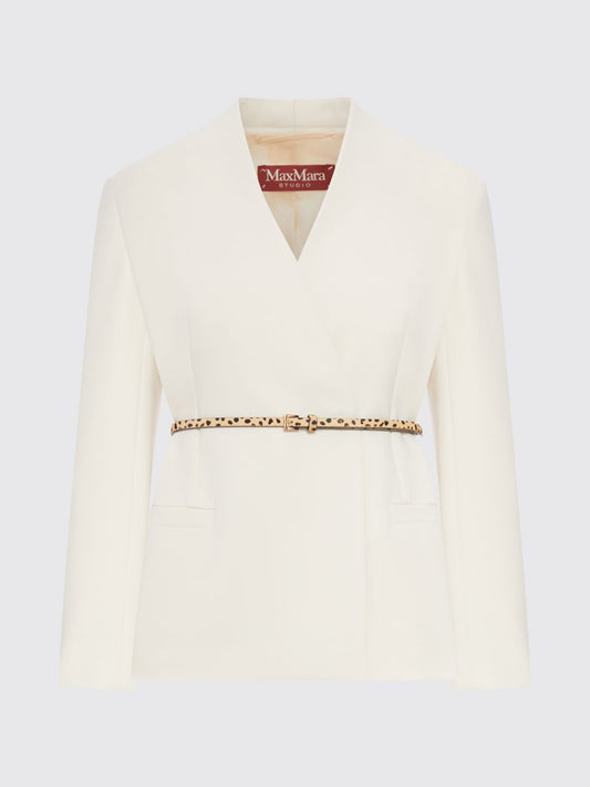 Max Mara Studio Jacket Woman Nude MAX MARA STUDIO