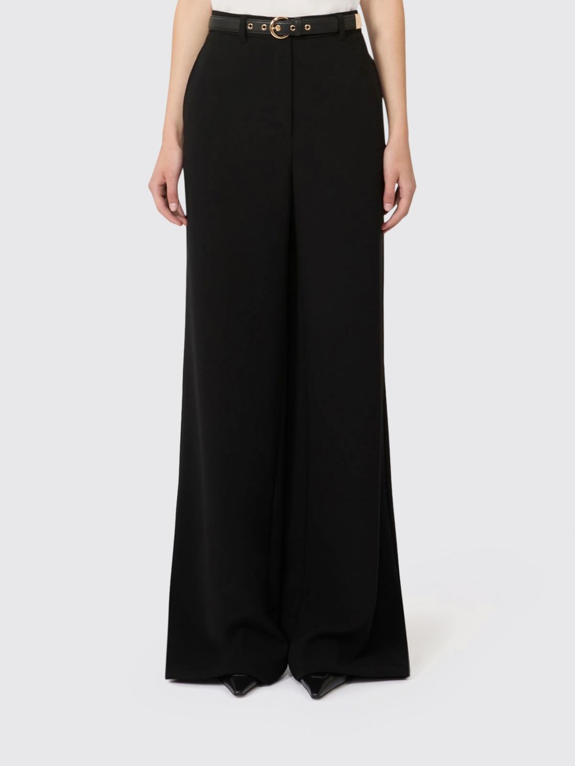Max Mara Studio Pants Woman Black MAX MARA STUDIO