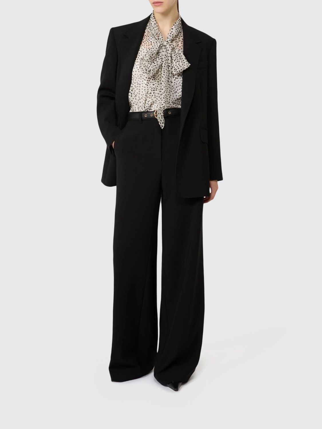 Max Mara Studio Pants Woman Black MAX MARA STUDIO