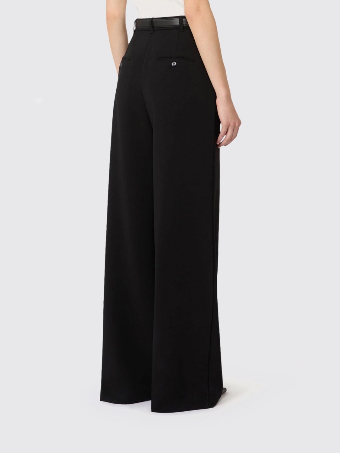 Max Mara Studio Pants Woman Black MAX MARA STUDIO